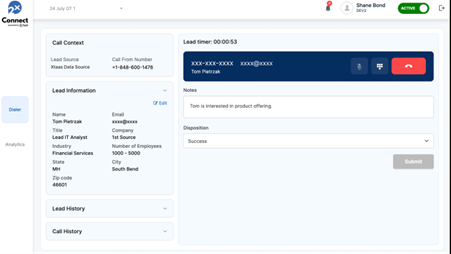 screenshot of 2x Connect